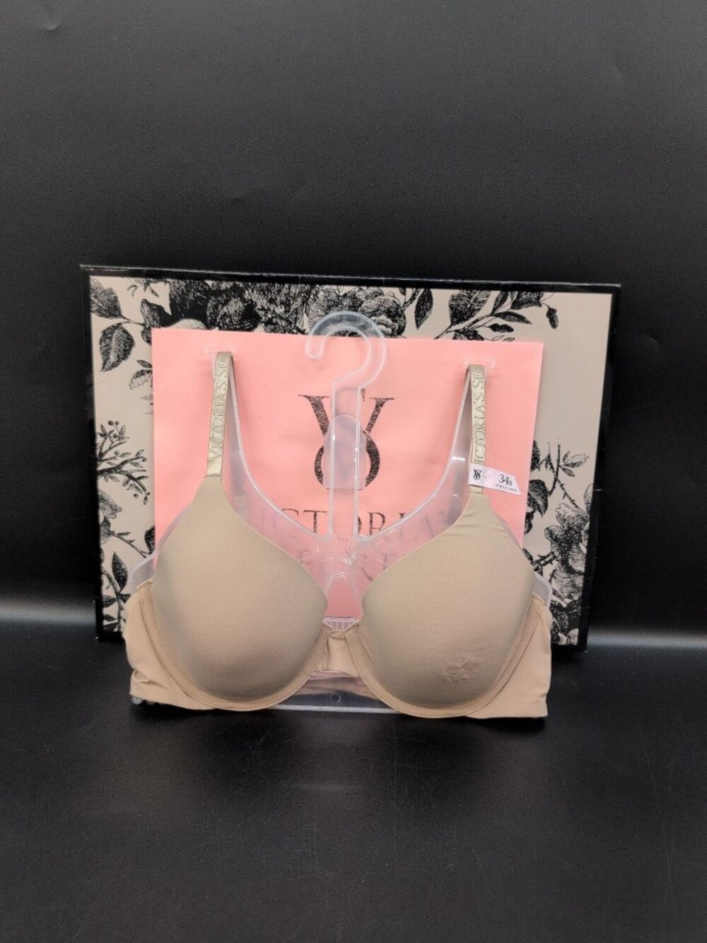 Victoria Secret The T Shirt Lightly Lined Full Coverage Smooth Bra 34B Praline